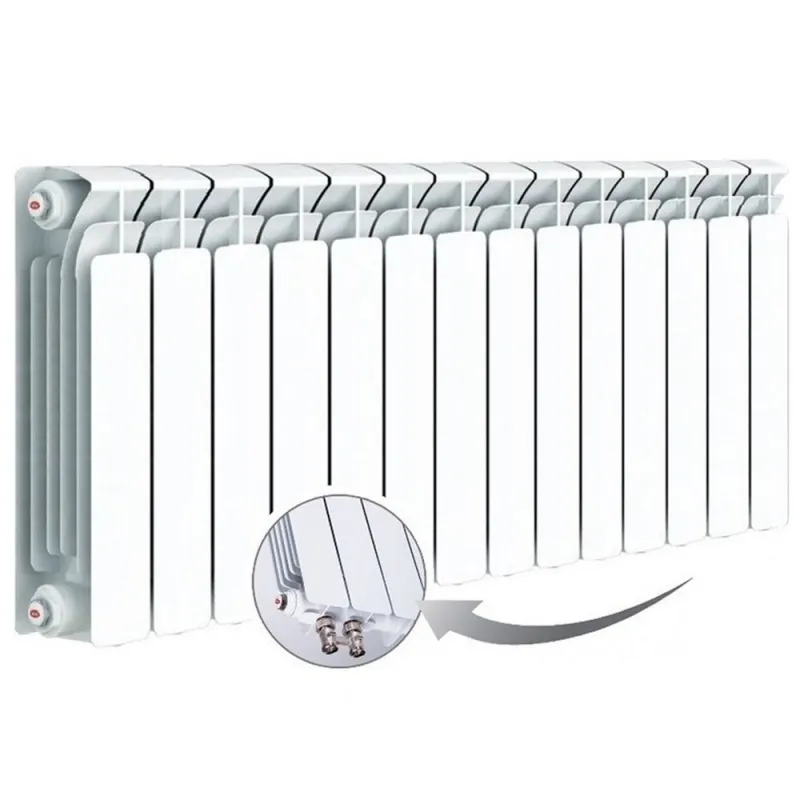 Биметаллический радиатор Rifar Base Ventil 500, 14 секций, с нижним ...