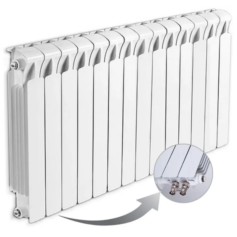 Биметаллический радиатор Rifar Monolit Ventil 500, 14 секций, с нижним ...